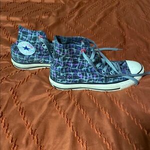 Converse All Star Chuck Taylor Multicolor High-Top Sneakers Size 6.5/37 euro